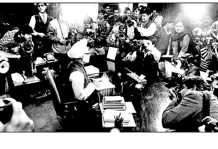Dr Manmohan Singh on July 24, 1991